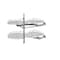 Rev-A-Shelf Steel, Gray, 37.6 in W, 24.5 in H, 21.56 in D, 21.55 in L, Gray 5372-18-GR-R - alternate 1